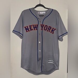 Majestic Authentic New York Mets “Cespedes” Jersey Adult Small in Gray